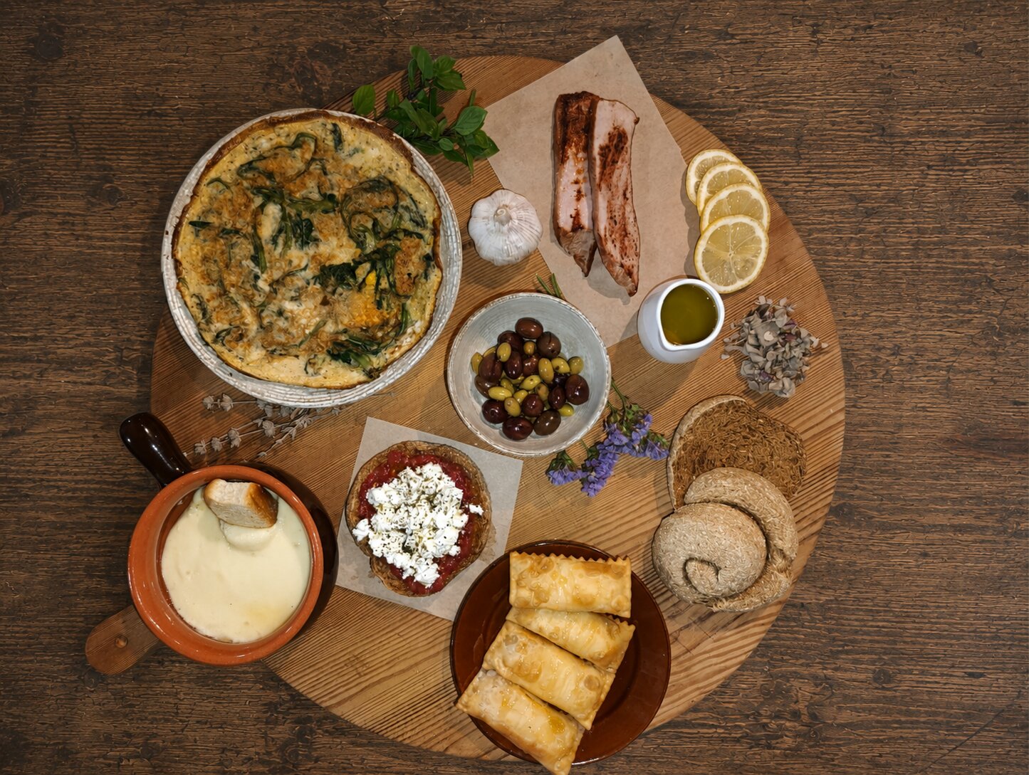 Cretan Land – Rustic Heritage Experience | Premium Cretan Table