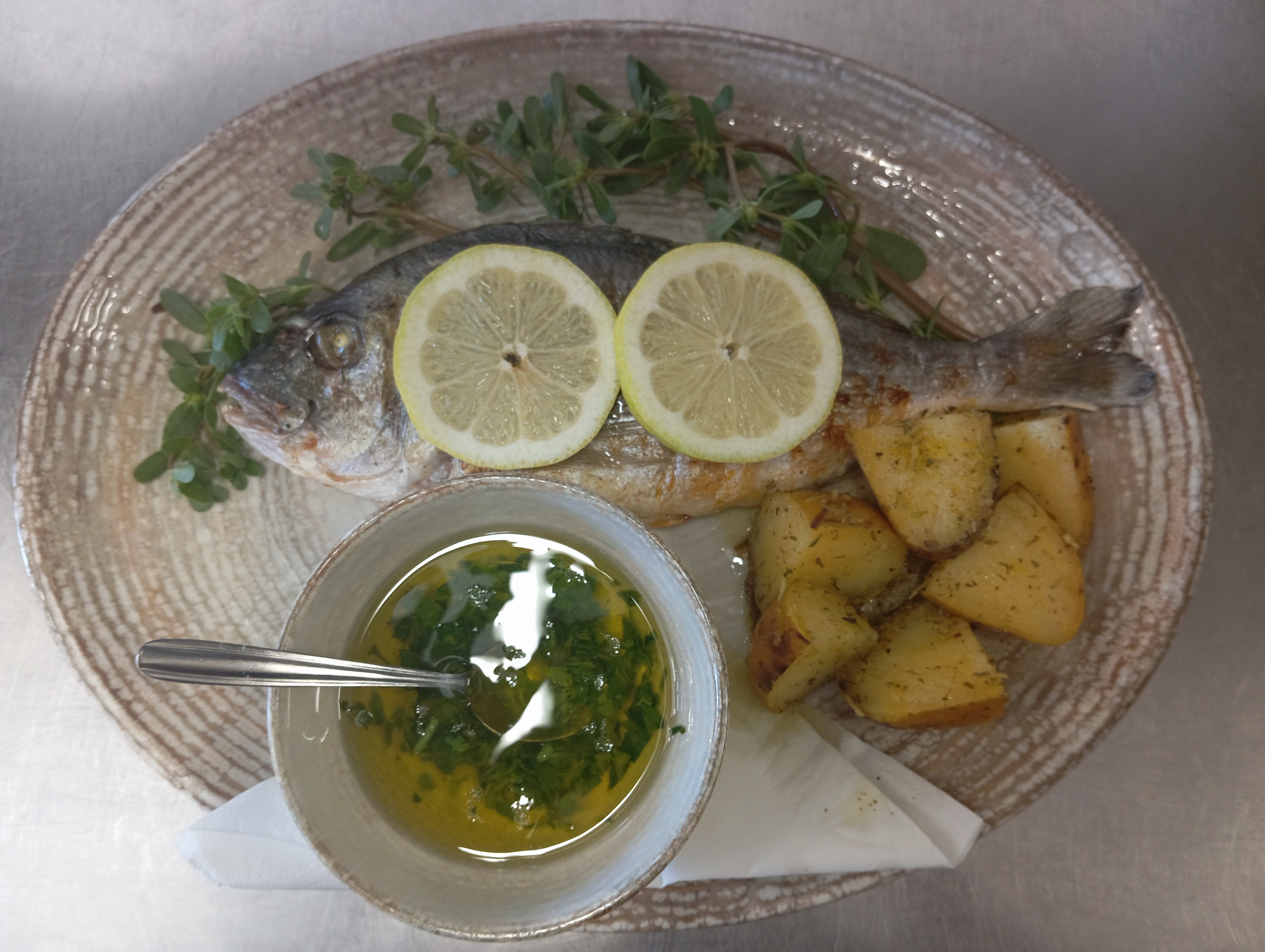 Grilled Seabream